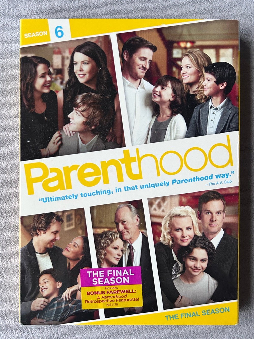 Parenthood ~ Season 6 ~ The Final Season ~ DVD Box Set ~ Brand New!